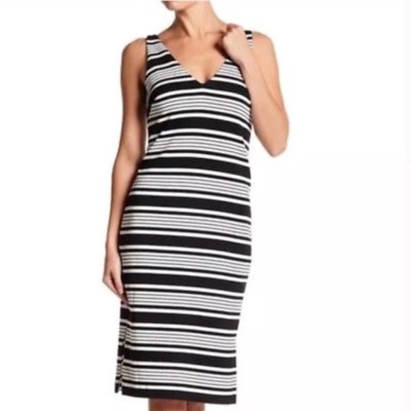 Betsey Johnson Dresses & Skirts - BETSEY JOHNSON | Black White Striped Dress
